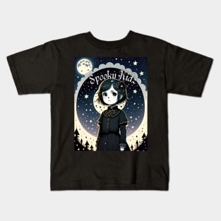 Spooky Kidz Girlz Kids T-Shirt